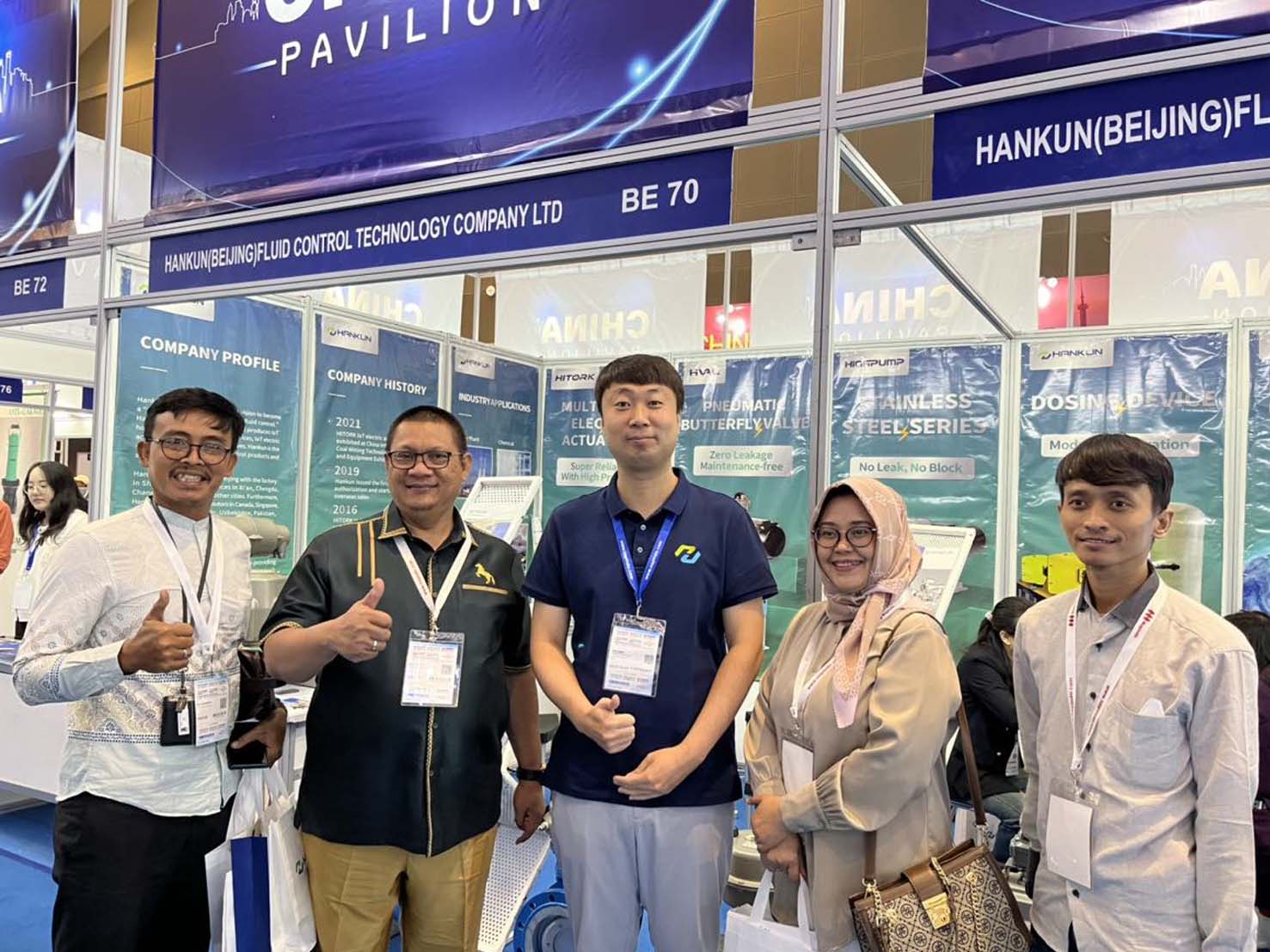 走出去丨漢坤流體精彩亮相第十七屆印尼國際水展